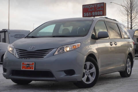 2015 Toyota Sienna for sale at Frontier Auto & RV Sales in Anchorage AK