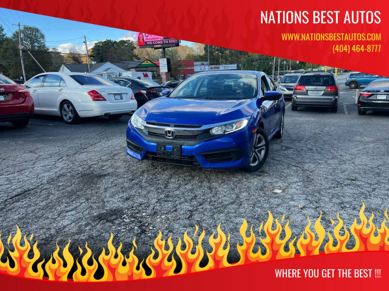 2018 Honda Civic for sale at Nations Best Autos in Decatur GA