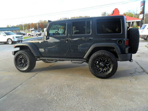 2018 Jeep Wrangler JK Unlimited for sale at C MOORE CARS in Grove OK