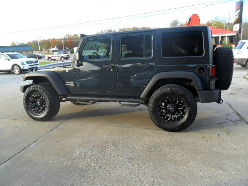 2018 Jeep Wrangler JK Unlimited for sale at C MOORE CARS in Grove OK