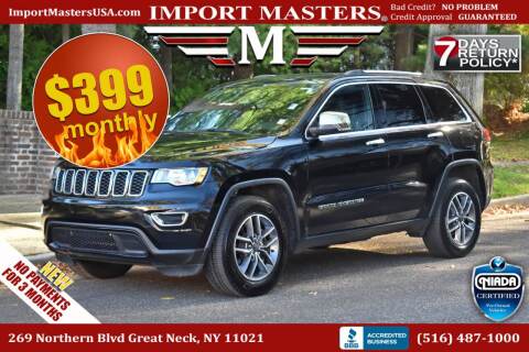 2020 Jeep Grand Cherokee for sale at Import Masters in Great Neck NY