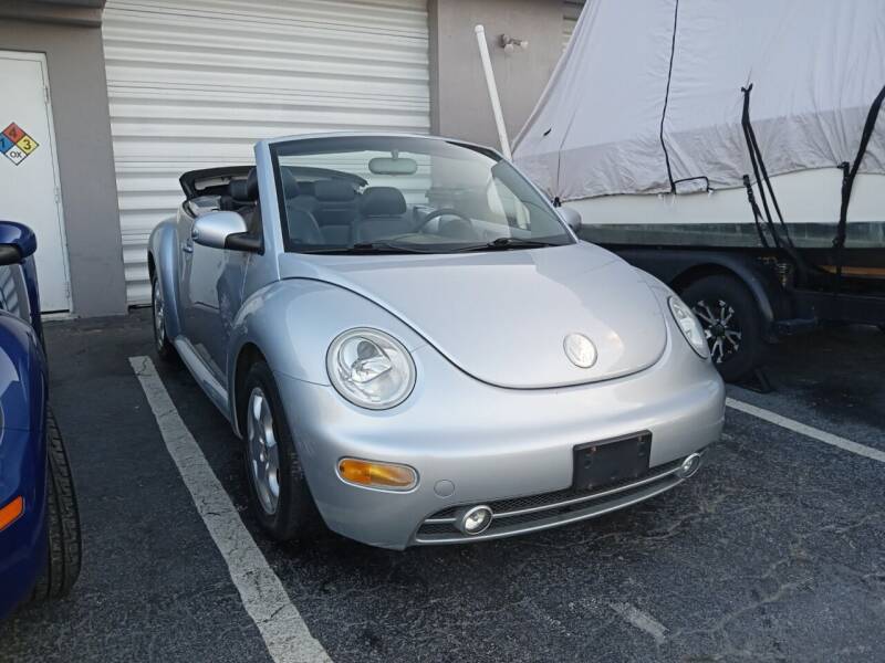 2003 Volkswagen New Beetle Convertible for sale at Top Two USA, Inc in Fort Lauderdale FL