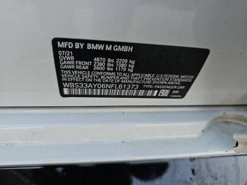 2022 BMW M3 Competition