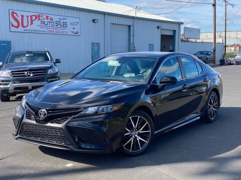 2021 Toyota Camry for sale at SUPER AUTO SALES STOCKTON in Stockton CA