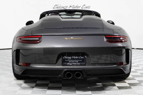 2019 Porsche 911 Speedster