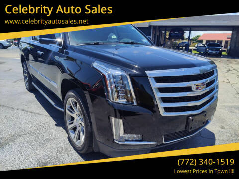 2016 Cadillac Escalade ESV for sale at Celebrity Auto Sales in Fort Pierce FL