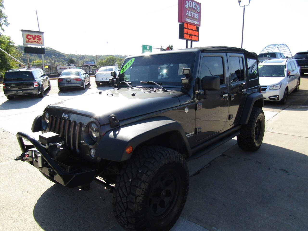 2017 Jeep Wrangler Unlimited for sale at Joe s Preowned Autos in Moundsville, WV