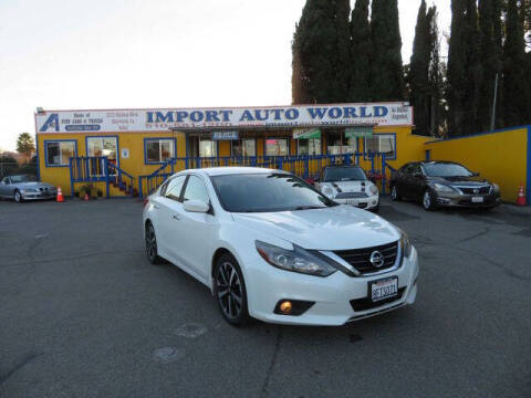 2018 Nissan Altima for sale at Import Auto World in Hayward CA