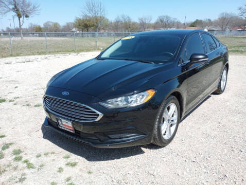 2018 Ford Fusion for sale at LA PULGA DE AUTOS in Dallas TX