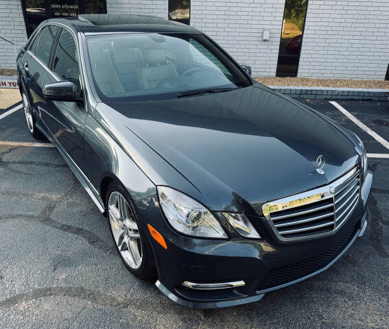 2013 Mercedes-Benz E-Class for sale at Crown Auto Sales in Marietta, GA