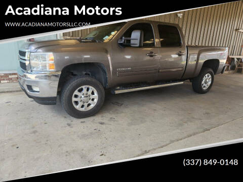 2012 Chevrolet Silverado 2500HD for sale at Acadiana Motors in Crowley LA