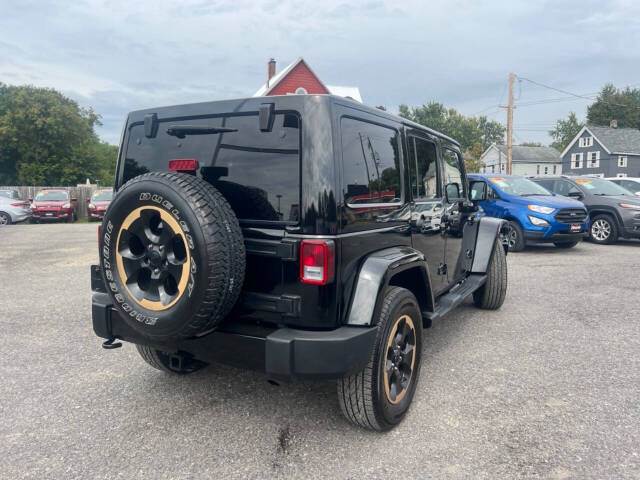 2014 Jeep Wrangler Unlimited for sale at Paugh s Auto Sales in Binghamton, NY