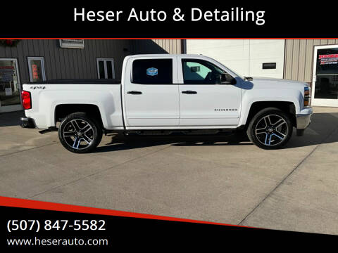 2015 Chevrolet Silverado 1500 for sale at Heser Auto & Detailing in Jackson MN