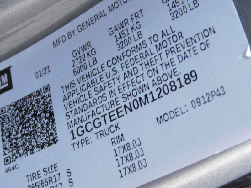 2021 Chevrolet Colorado ZR2