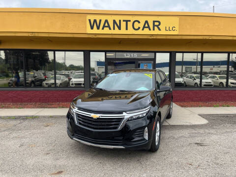 2022 Chevrolet Equinox for sale at WANTCAR in Lansing MI