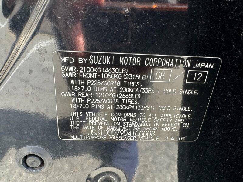 2013 Suzuki Grand Vitara Limited