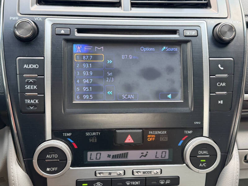 2012 Toyota Camry XLE