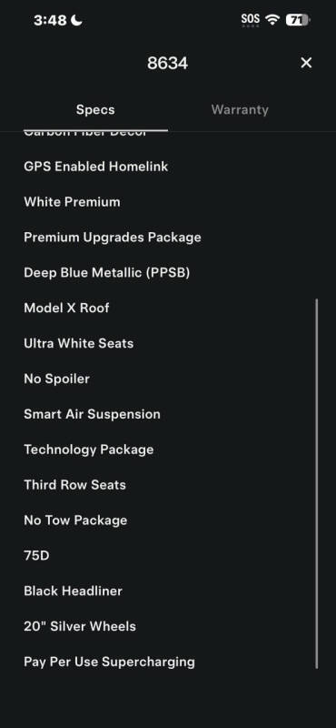 2016 Tesla Model X
