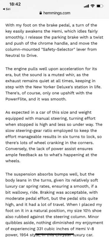 1954 Chrysler New Yorker