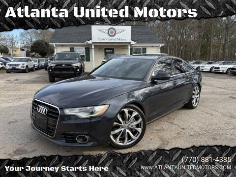 2013 Audi A6 for sale at Atlanta United Motors in Jefferson GA