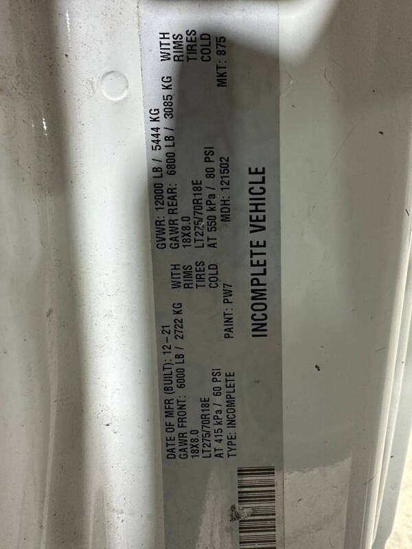 2022 RAM 3500 Tradesman