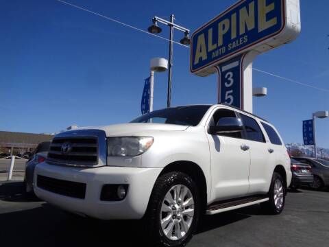2012 Toyota Sequoia for sale at Alpine Auto Sales in Salt Lake City UT
