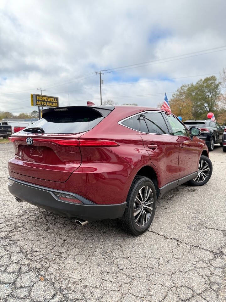 2021 Toyota Venza for sale at Joes Blvd Auto Sales in Hopewell, VA