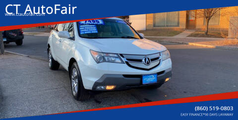 2009 Acura MDX for sale at CT AutoFair in West Hartford CT