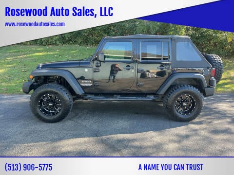 2013 Jeep Wrangler Unlimited for sale at Rosewood Auto Sales, LLC in Hamilton OH