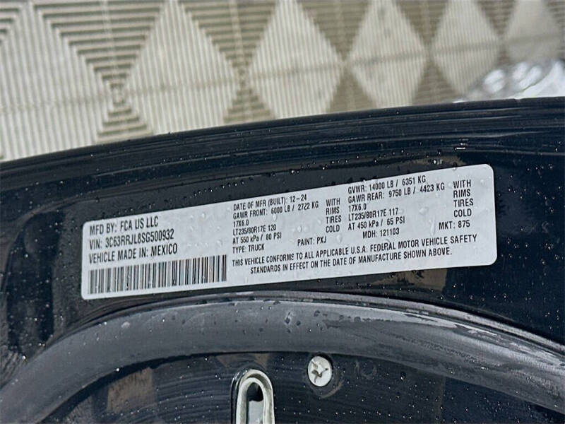 2025 RAM 3500 Laramie