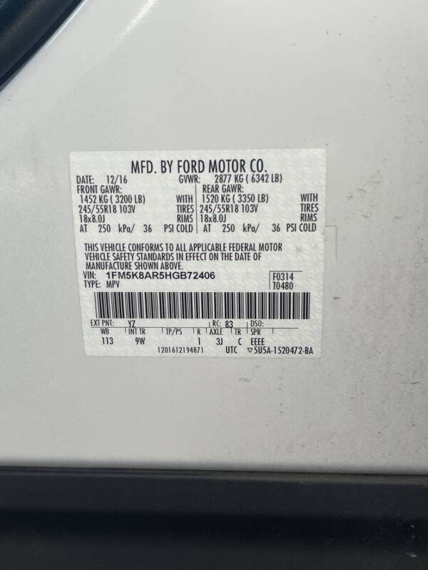 2017 Ford Explorer Police Interceptor Utility