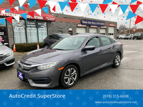 2018 Honda Civic for sale at AutoCredit SuperStore in Lowell MA