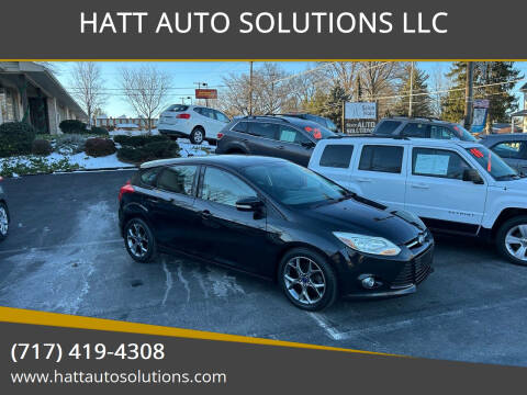 2014 Ford Focus for sale at HATT AUTO SOLUTIONS LLC in Mount Joy PA