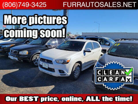 2011 Mitsubishi Outlander Sport for sale at FURR AUTO SALES in Lubbock TX