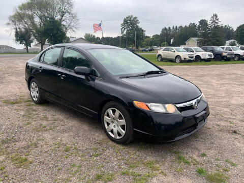 2007 Honda Civic for sale at D & T AUTO INC in Columbus MN