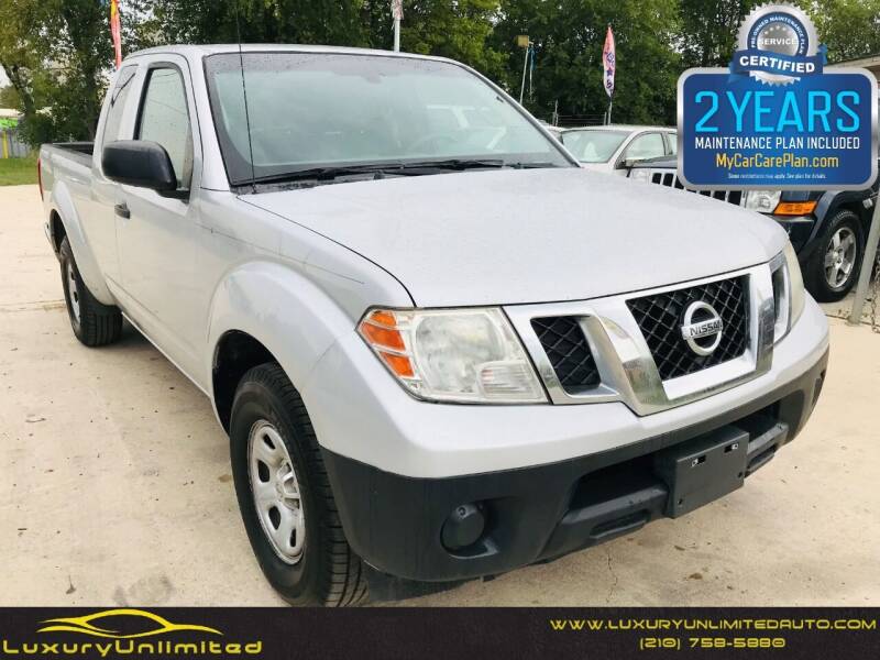 2013 Nissan Frontier for sale at LUXURY UNLIMITED AUTO SALES in San Antonio TX
