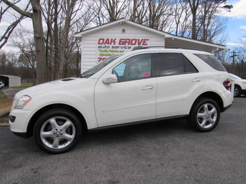 2008 Mercedes-Benz M-Class for sale at Oak Grove Auto Sales in Kings Mountain NC