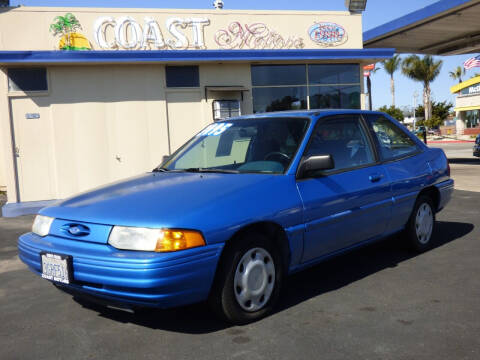 1994 Ford Escort for sale at Coast Motors in Arroyo Grande CA