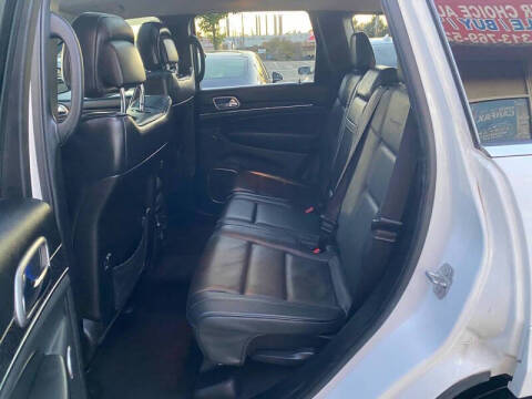 2017 Jeep Grand Cherokee Summit