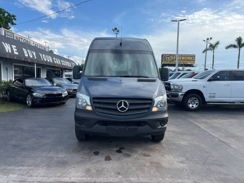 Used 2018 Mercedes-Benz Sprinter Cargo Van Base with VIN WD3PE7CD3JP643551 for sale in West Palm Beach, FL