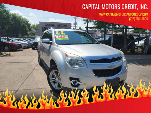 2011 Chevrolet Equinox for sale at Capital Motors Credit, Inc. in Chicago IL