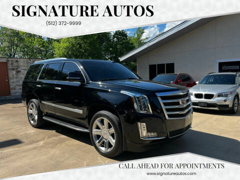 2020 Cadillac Escalade for sale at Signature Autos in Austin TX