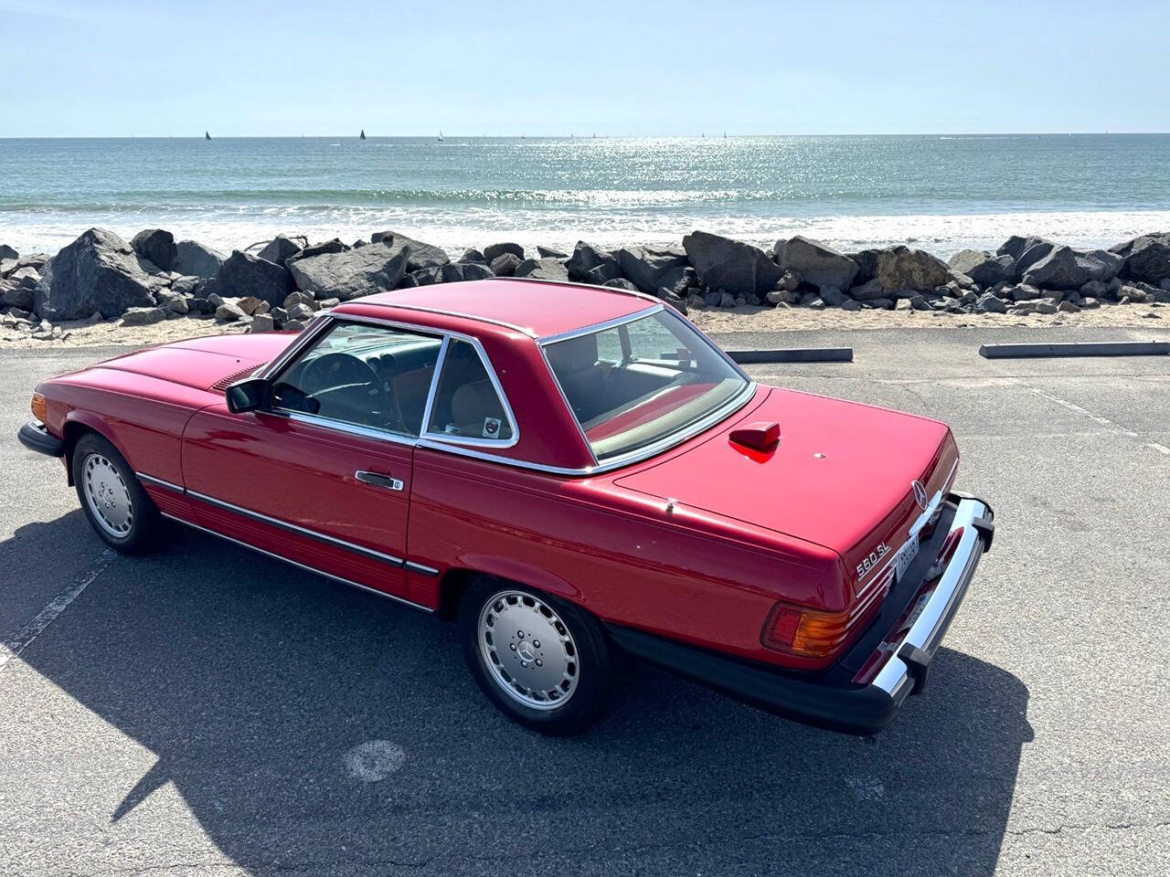 1987 Mercedes-Benz 560-Class for sale at DE AUTOS INC in San Juan Capistrano, CA