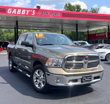 2015 RAM 1500 for sale at GABBY'S AUTO SALES in Valparaiso IN