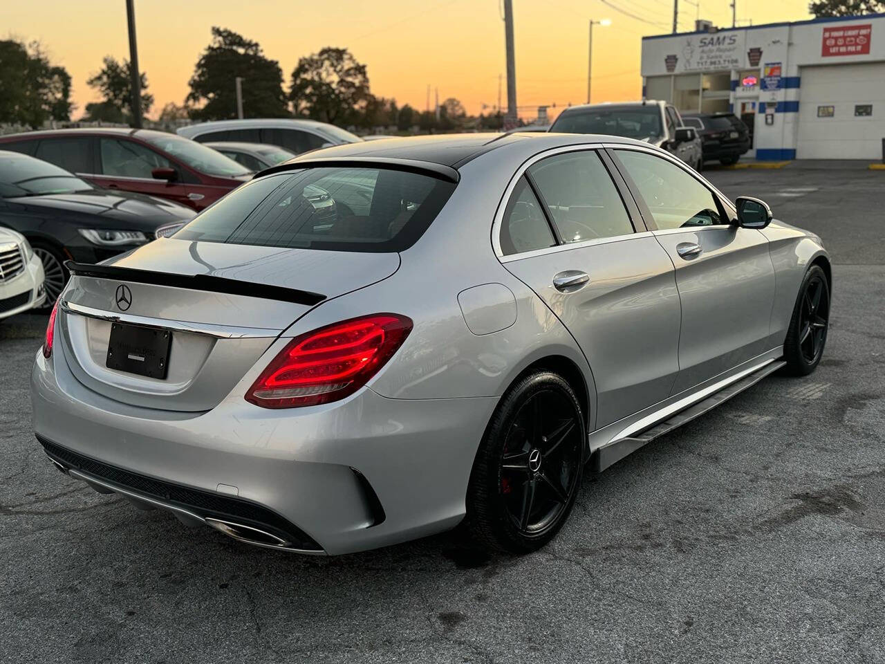 2015 Mercedes-Benz C-Class for sale at Sams Auto Repair & Sales LLC in Harrisburg, PA