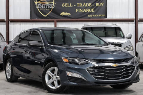 2019 Chevrolet Malibu for sale at United Exotic Auto in Houston TX