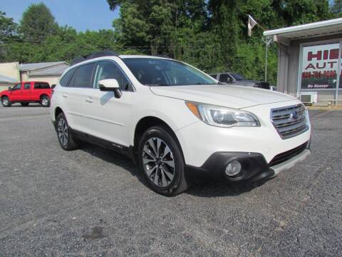 2017 Subaru Outback for sale at Hibriten Auto Mart in Lenoir NC