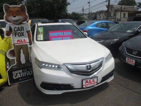 2015 Acura TLX for sale at ALL Luxury Cars in New Brunswick NJ