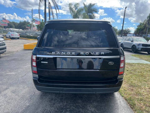 2016 Land Rover Range Rover Supercharged