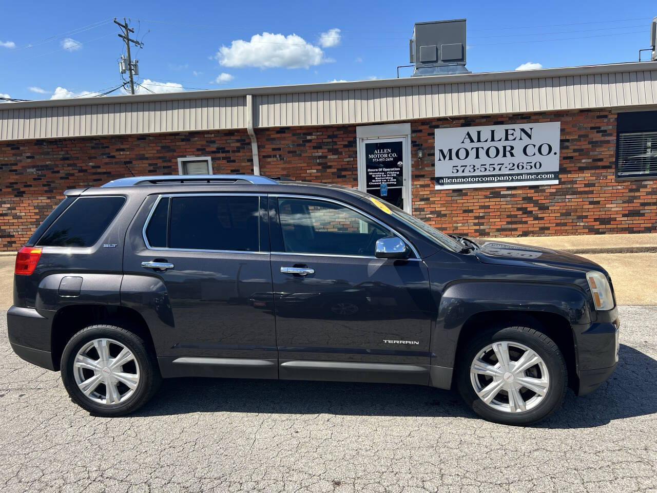 Dk. Gray 2016 GMC Terrain SLT AWD SLT 4dr SUV 2